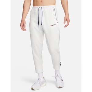 NIKE Dri-FIT Track Club Challenger White Running Pants Mens Sz M