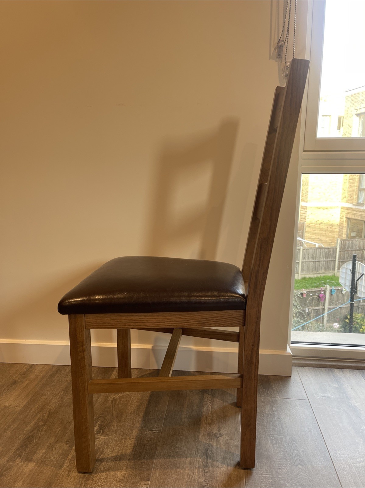 Solid Oak Chair