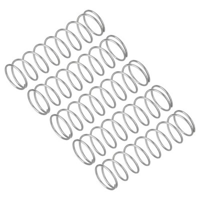 Wire Diameter 0.035'', OD 0.51'', Free Length 1.57'' Mechanical Compressed Spring