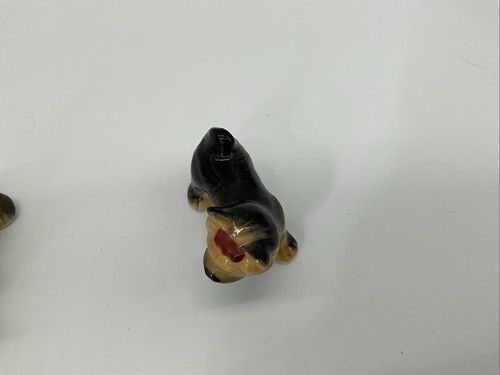 3 Porcelain Yorkie Terriers 2” L Figurines - Picture 4 of 7