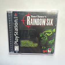 Tom Clancy's Rainbow Six PS1 NTSC-U/C (US/CA) T Teen Manual - Red Storm