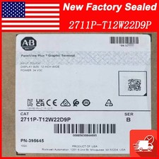 AB 2711P-T12W22D9P NEW PLC 2711P-T12W22D9P/B PanelView Plus 7 Color Touch 12"