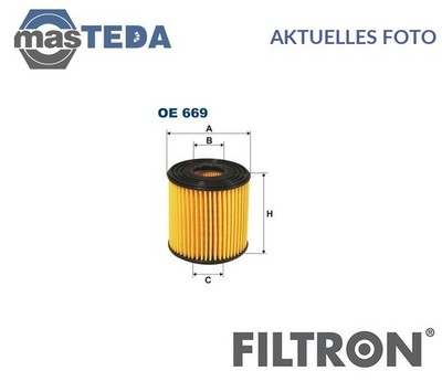 OE 669 MOTOR ÖLFILTER FILTRON NEU OE QUALITÄT
