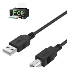 USB Printer Cable Cord For EPSON ECOTANK ET-2400 ET-2800 ET-2803 ET-3850 ET-8500