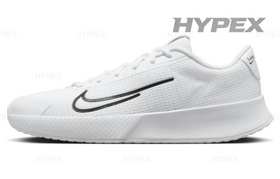NikeCourt Vapor Lite 2 HC 'White Black' Men DV2018-100 New Size