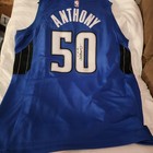 Coleman Anthony Authentic Autographed Basketball Jersey Fanatics COA — photo 1