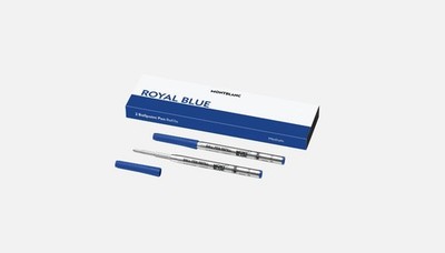 Montblanc Refill Ballpoint Medium Royal Blue Pen Refill