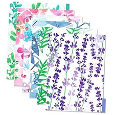  Binder Index Dividers Insertable Index Page, 2 Sets 12 Pcs A6 Multicolored