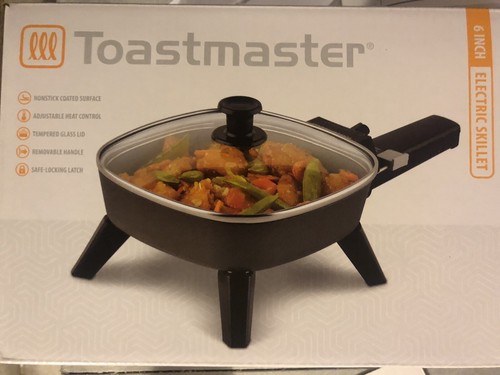 Toastmaster Compact 6-Inch Electric Skillet TM-602SKKL - Black - Foto 3 di 3