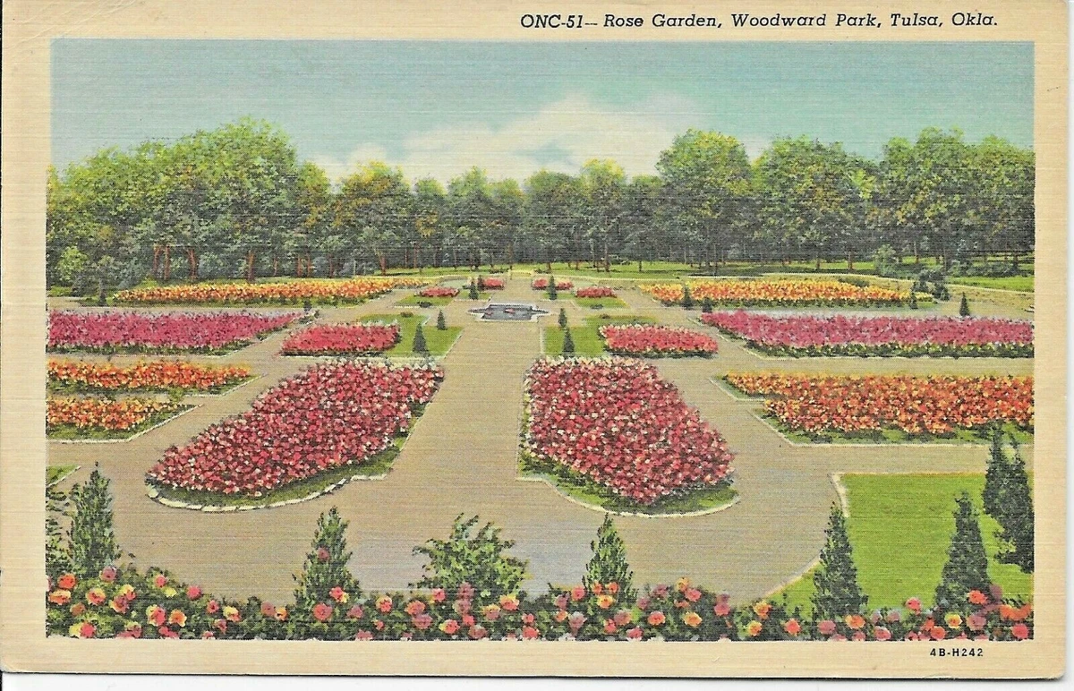 Rose Garden Tulsa Oklahoma Fasci Garden