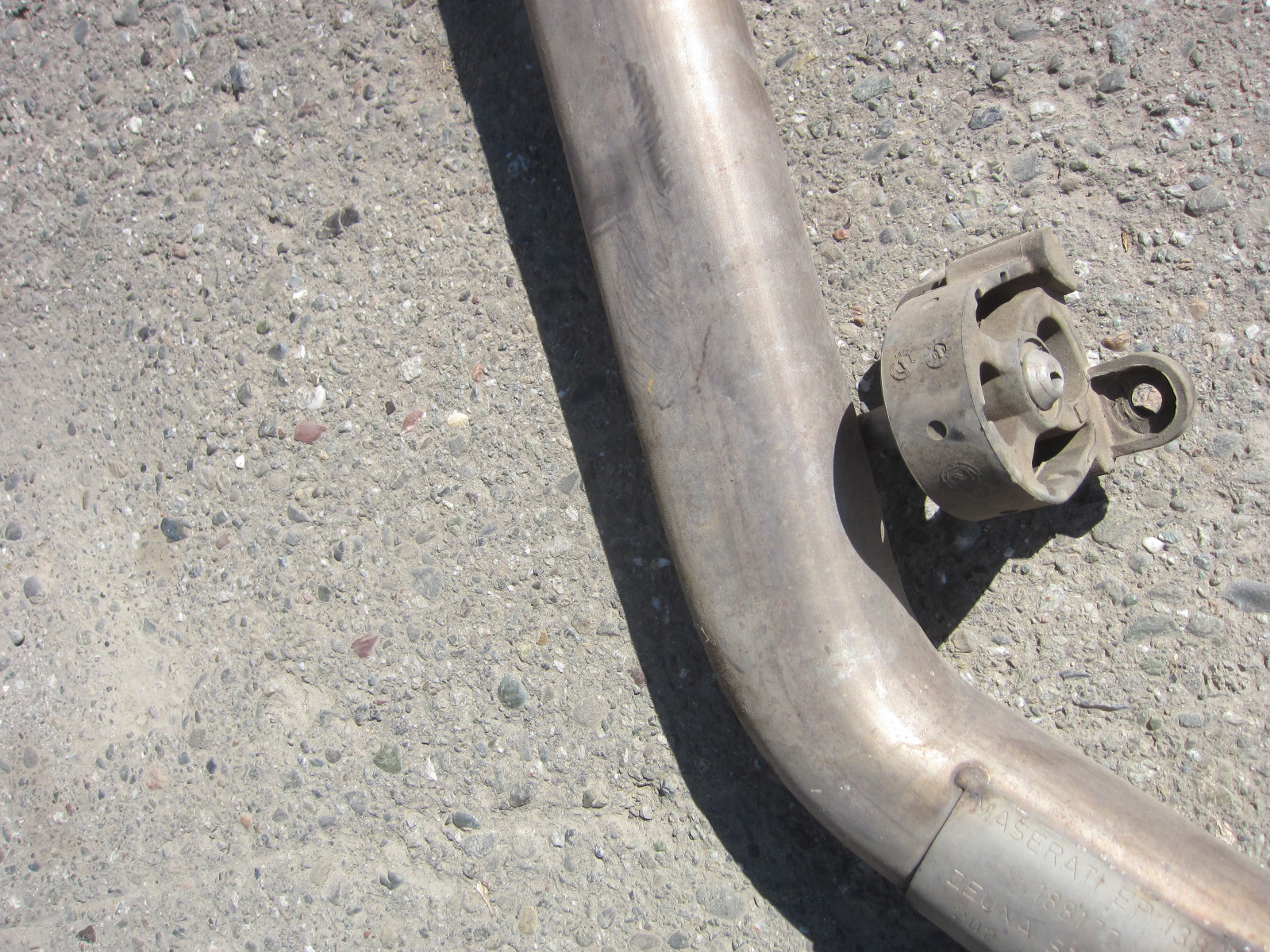 Maserati 4200 Spyder - LH Exhaust Extension Pipe (USED) - P/N 188177