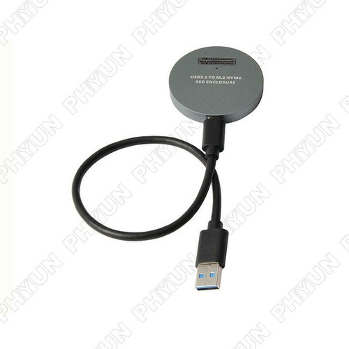 1x M.2 NVME PCIe SSD Enclosure Hard Case M-Key SSD to Type-C USB 3.1 USB3.0 Box - Afbeelding 10 van 11