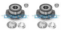 Dayco 2X Radnabe Radlagersatz Hinterachse FüR Peugeot 508 SW I 8E 8D