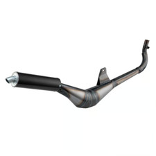 Marmitta espansione SIMONINI silenziatore CARBONIO Ø 22 Piaggio CIAO BRAVO BOXER