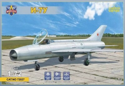 ModelSvit Modellbausatz 72027 Maßstab 1:72 I-7U Supersonic Interceptor Prototyp