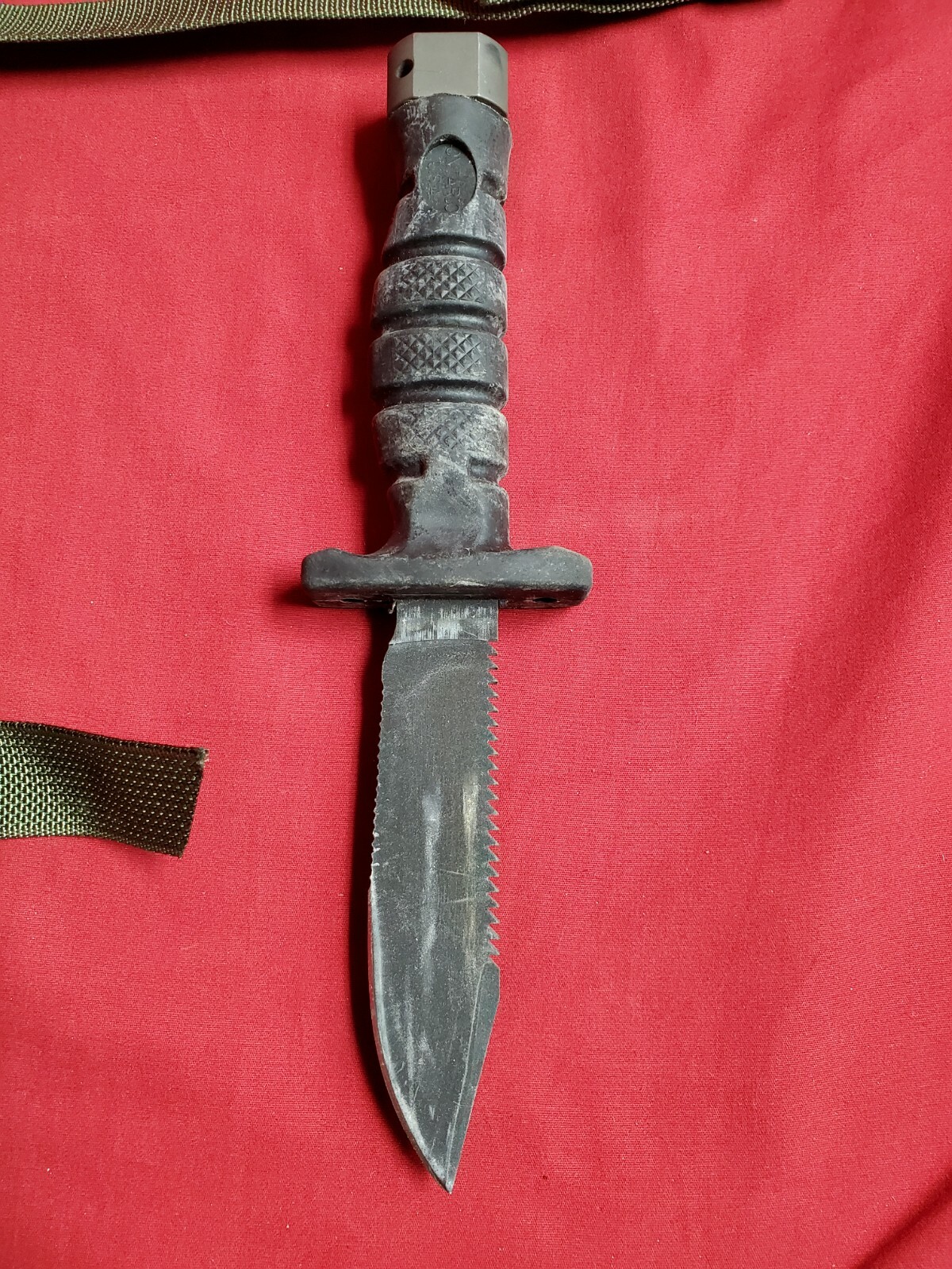 Ontario ASEK Knife System Aircrew Survival Egress Knife with Strap