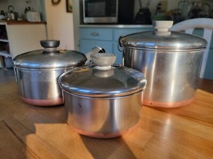 Vintage Revere Ware Set Of 3