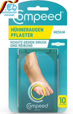 Compeed Hühneraugenpflaster Medium   Hydrokolloid-Pflaster Gegen Hühneraugen an