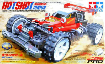 Tamiya 18624 1/32 Mini 4WD Pro Car Kit MS Chassis Jr Hotshot