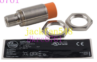 IFM   IGS-205 PROXIMITY SENSOR  #F4