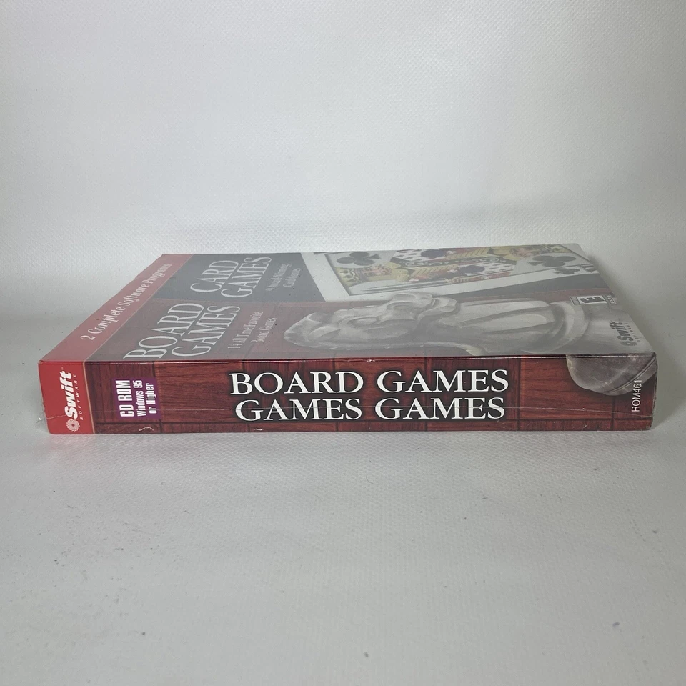 Vintage CD-ROM PC Board Games And Card Games For Windows Cosmi 2002 Swift - Image 4 of 4