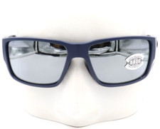 New Costa Del Mar BLACKFIN PRO Gray Silver 580G Sunglasses 06S9078 90780860 292