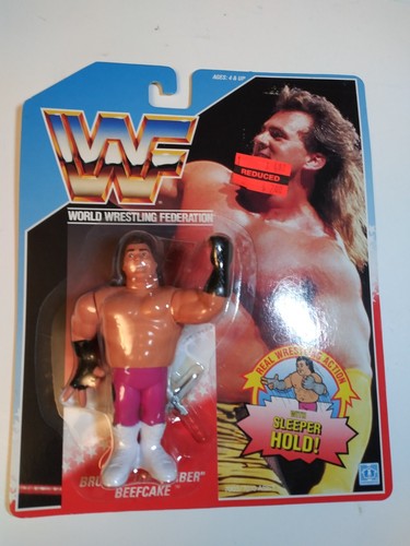 WWF Brutus The Barber Beefcake Figure Vintage 1990...