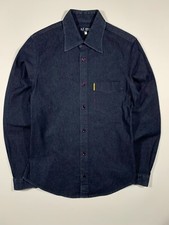 Vintage Giorgio Armani Jeans Indigo Elastic Shirt
