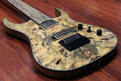 Halo MERUS 7-string (27'') EVERTUNE, Buckeye Burl, S/N: I2241 [MADE TO ORDER]