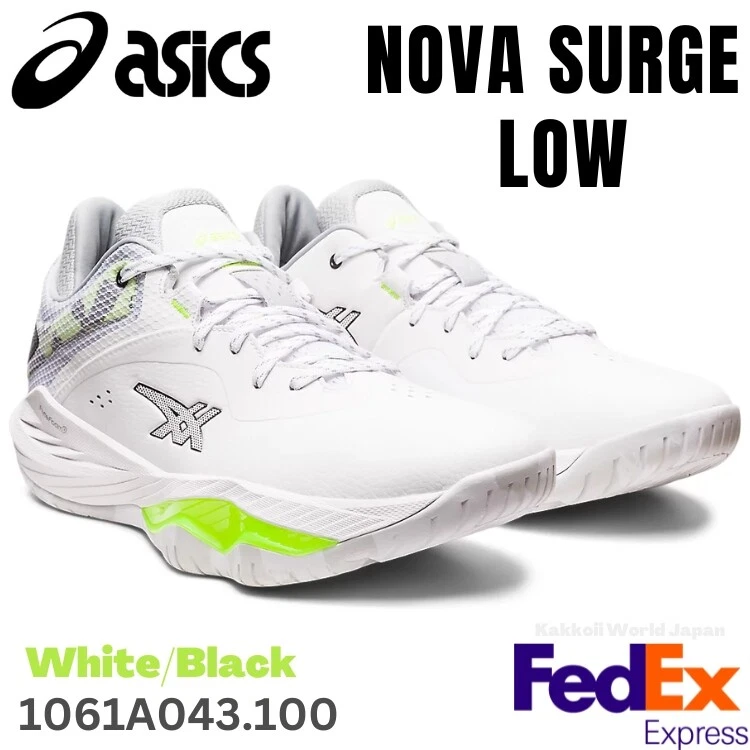 Asics Nova Surge Low White Neon Yellow for sale | eBay