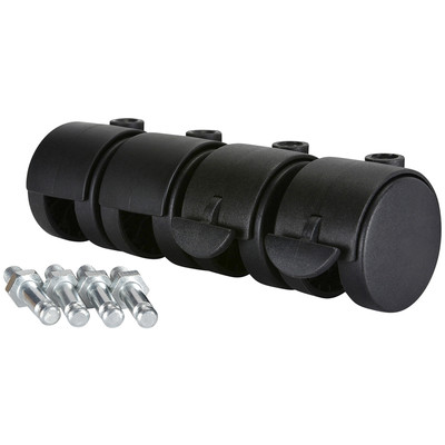 Four Pack Penn Elcom R8480 4-Piece Swivel Caster Set for R8500 Series