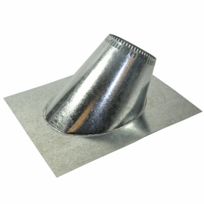 Shasta Vent 8 Inch Ventilated Roof Flashing - 12 Pitch - 8A-VRF12
