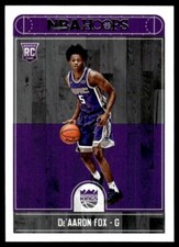 2017-18 Hoops De'Aaron Fox Rookie Sacramento Kings #255