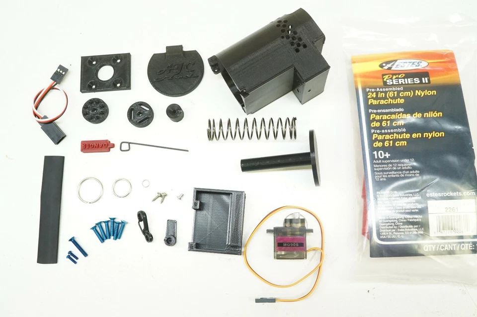 Functional Scale RC Car Parachute Kit for DR10 Drag Car/Slash 2wd, 4wd Speed Run - Image 3 of 4