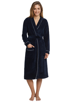 bademantel damen lang schiesser