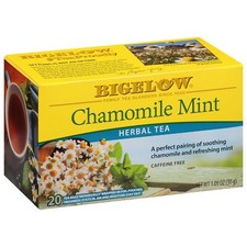 Bigelow Chamomile Mint Herbal Tea 120 Tea Bags Individually Wrapped