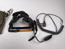 Elno H-390 Kopfhörer Mikrophon Headset Ex. Bundeswehr 0980 K015