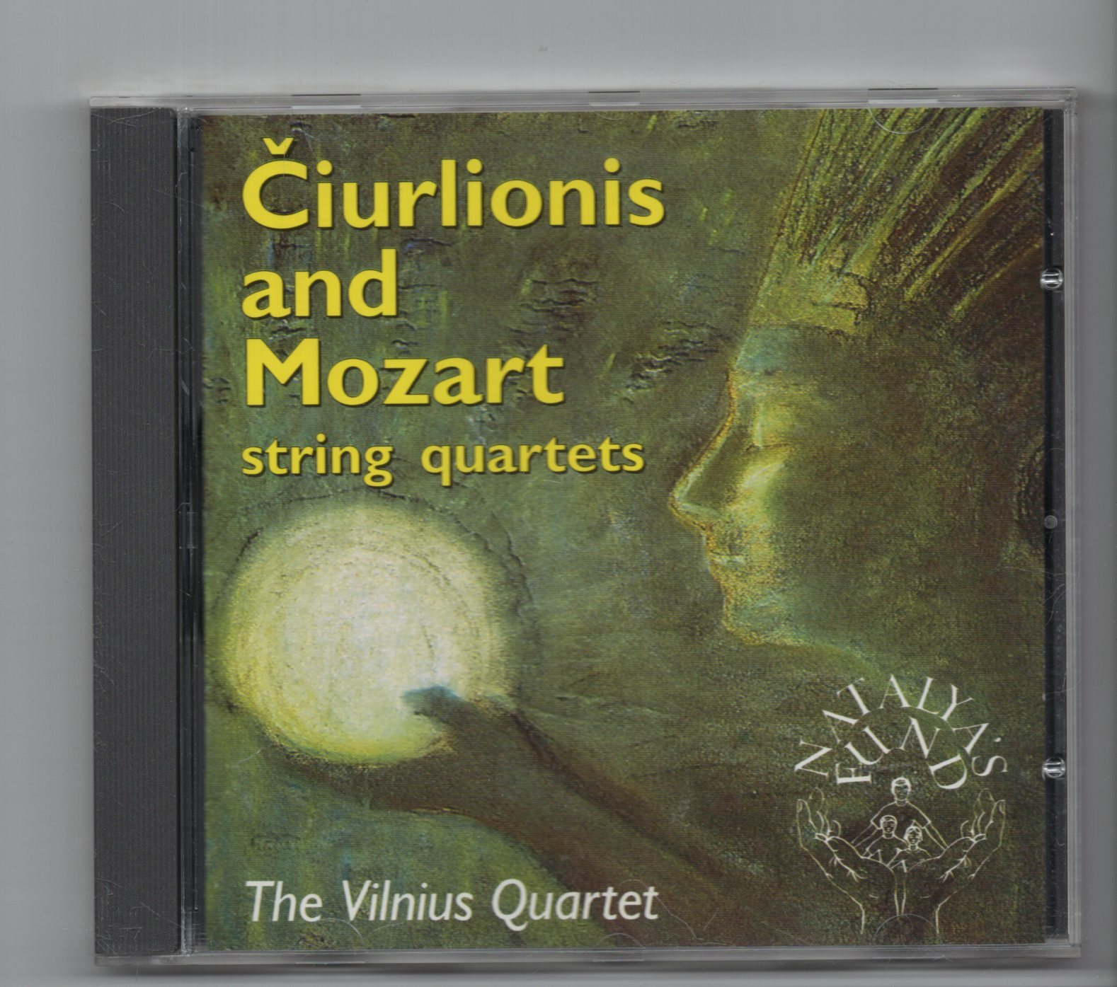 (JO126) The Vilnius Quartet, Ciurlionis & Mozart String Quartets - 1996 CD