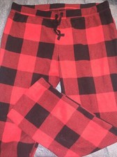 Old Navy Pajama Pants Mens Buffalo Christmas Size XL Red