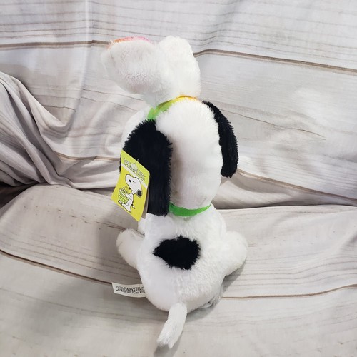 Peanuts Snoopy Easter Bunny Animated Musical Plush Toy Dan Dee 10 Inch 2021 - Picture 7 of 13