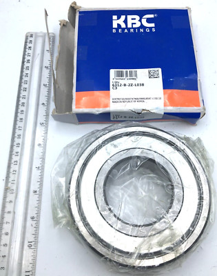 KBC Radial, Deep Groove Ball Bearing Double Round Bore 6312-B-2Z-L038-C3 NIB