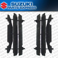 NEW 1999 - 2005 SUZUKI RM250 RM 250 OEM RADIATOR LOUVERS GUARDS PAIR 17831-37E11
