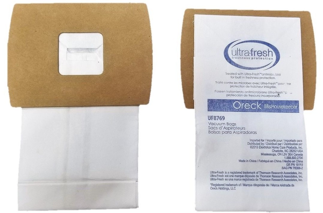 Sacchetti Sottovuoto Ricambi Per Oreck BB180 880 BB280 BB850 BB870 PKBB12DW Part - Foto 2