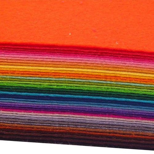 A4 Size Sheet Pack of 20 Bright Multicolor Stiff Felt 1mm Thick Paper for Craft - Picture 241 of 293