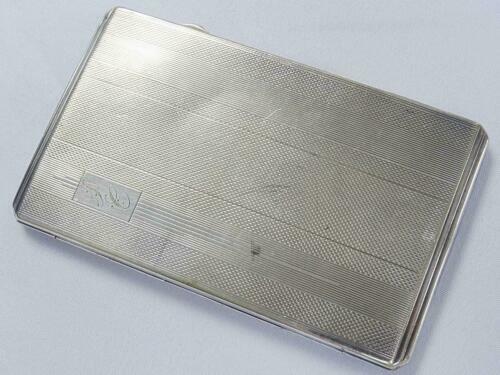 EPNS Silver Plate Metal Antique/Vintage Cigarette Case