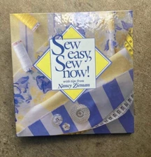 SEW EASY, SEW NOW! WITH TIPS FROM NANCY ZEIMAN VINTAGE FOLDER BOOK 