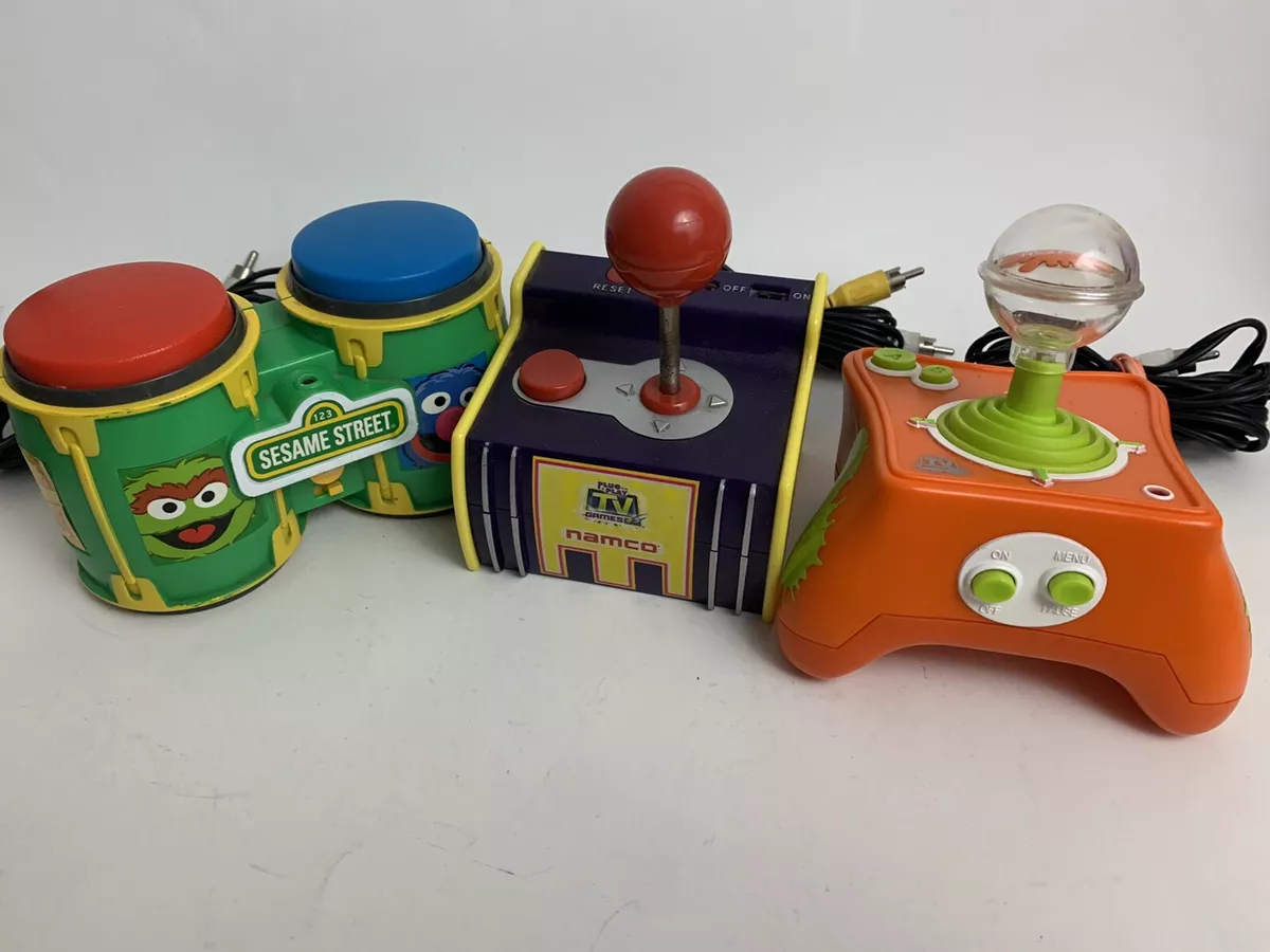 Plug And Play Tv Games - FOR PARTS - Namco -Sesame Street- Nicktoons
