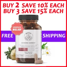 Happy Mammoth Hormone Harmony Natural Hormonal Support for Women 72 Capsules