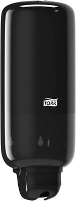 Case of SIX Tork Liquid Elevation Design Soap Dispensers S1 System 570028A Black