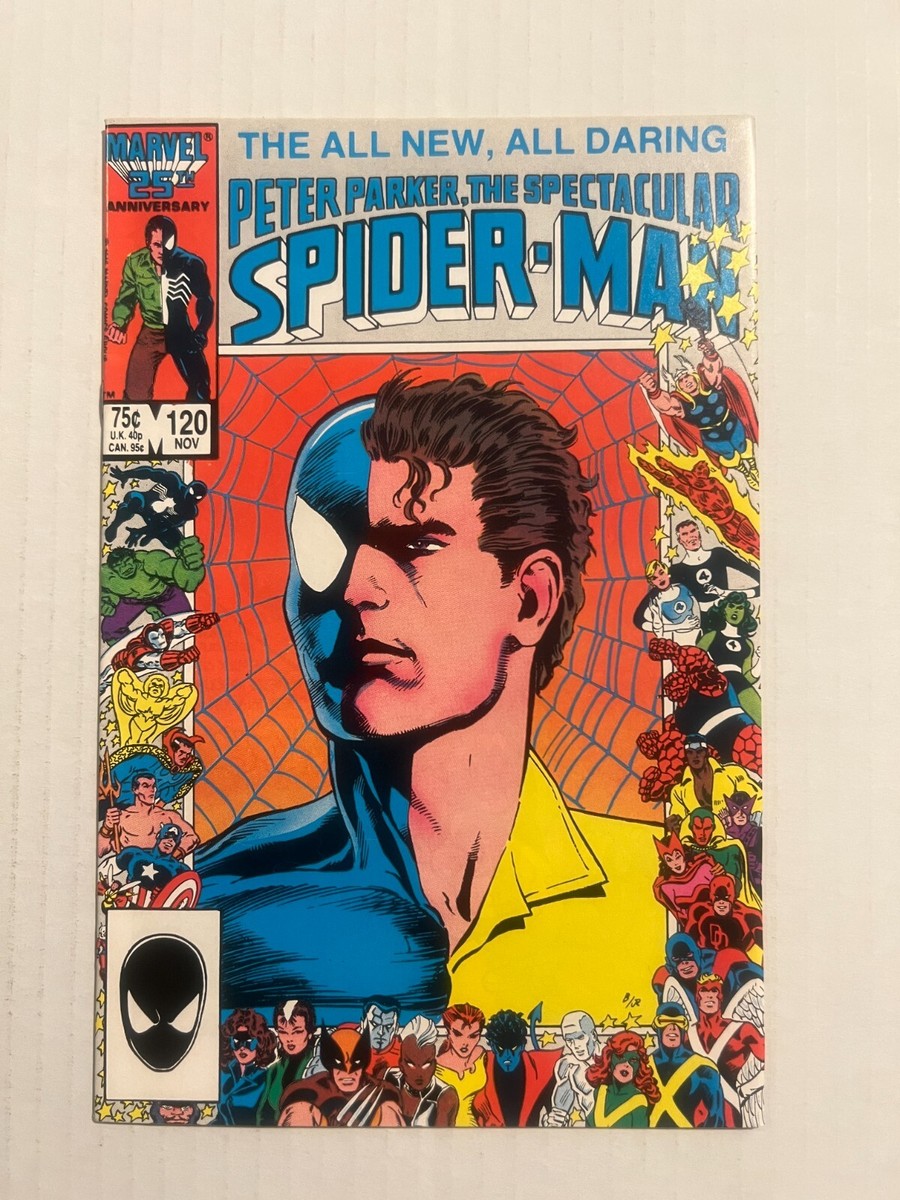 PETER PARKER SPECTACULAR SPIDER-MAN #120 MARVEL 25TH